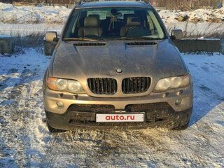 2005 BMW X5 3.0i I (E53) Рестайлинг, коричневый, 1200000 рублей, вид 2