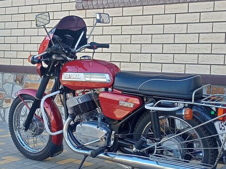 1982 Jawa 350/634, пурпурный, 385000 рублей, вид 2