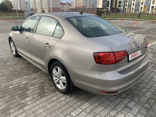 2016 Volkswagen Jetta VI Рестайлинг, бежевый, 1380000 рублей, вид 4