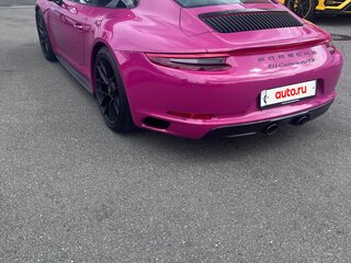 2017 Porsche 911 Carrera 4 GTS VII (991) Рестайлинг, чёрный, 10499900 рублей, вид 5