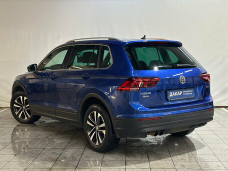 2019 Volkswagen Tiguan II, синий, 1770000 рублей, вид 4