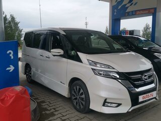 2018 Nissan Serena S-Hybrid V (C27), белый, 2400000 рублей, вид 1