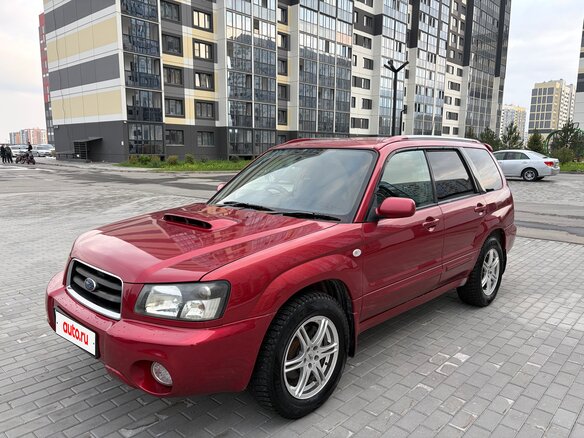 2002 Subaru Forester II, красный - вид 6