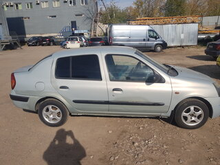 2002 Renault Symbol I Рестайлинг, серый, 240000 рублей, вид 2
