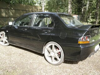 2004 Mitsubishi Lancer Evolution VIII, чёрный, 3490000 рублей, вид 3