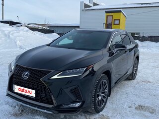 2021 Lexus RX 350 IV Рестайлинг, чёрный, 8000000 рублей, вид 1