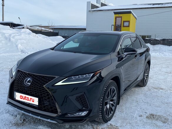 2021 Lexus RX 350 IV Рестайлинг, чёрный, 8000000 рублей