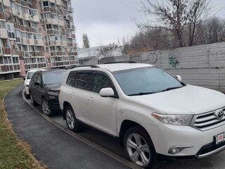 2012 Toyota Highlander II (XU40) Рестайлинг, белый, 1750000 рублей, вид 2