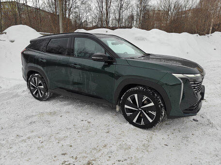 2024 Geely Atlas II, зелёный, 3600000 рублей, вид 4