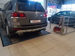 2008 Volkswagen Touareg I Рестайлинг, серый, 1350000 рублей, вид 4
