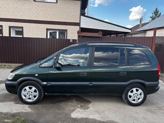 2002 Opel Zafira A, зелёный, 400000 рублей, вид 2