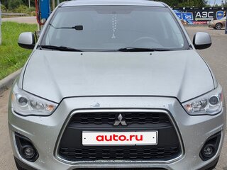 2014 Mitsubishi ASX I Рестайлинг, серебристый, 700000 рублей, вид 1