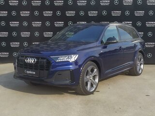 2020 Audi Q7 45 TDI II (4M) Рестайлинг, синий, 8199999 рублей, вид 1