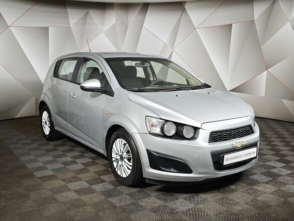 2014 Chevrolet Aveo II, серебристый - вид 2