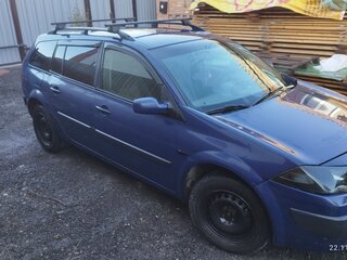 2008 Renault Megane II Рестайлинг, синий, 599999 рублей, вид 2