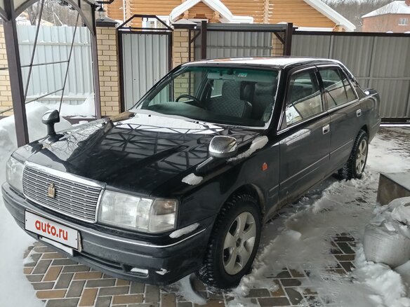 2000 Toyota Crown X (S150), чёрный, 1800000 рублей