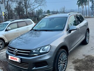 2011 Volkswagen Touareg II, серый, 2150000 рублей, вид 3