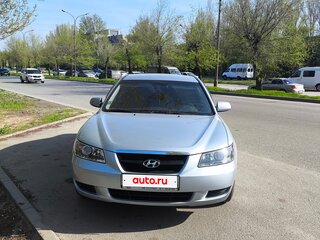 2007 Hyundai Sonata V (NF), серебристый, 1200000 рублей, вид 3