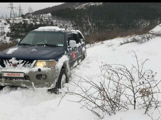 2000 Mitsubishi Pajero Sport I, синий, 999000 рублей, вид 2