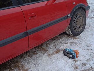 2001 Subaru Traviq, красный, 490000 рублей, вид 3