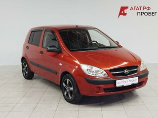 2009 Hyundai Getz I Рестайлинг, красный, 420000 рублей, вид 3