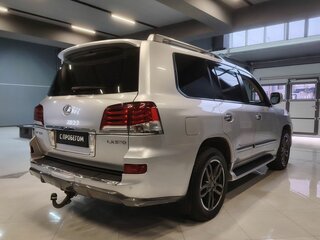 2012 Lexus LX 570 III Рестайлинг, серебристый, 4660000 рублей, вид 5