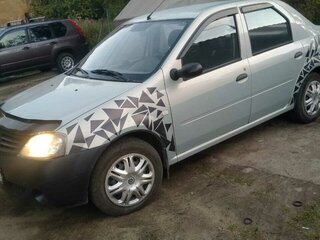 2008 Renault Logan I, серый, 390000 рублей, вид 4