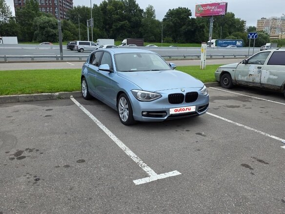 2012 BMW 1 серии 118i II (F20/F21), голубой, 1260000 рублей - вид 14
