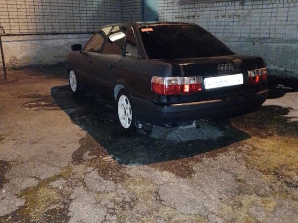 1988 Audi 80 IV (B3), чёрный, 199000 рублей - вид 10