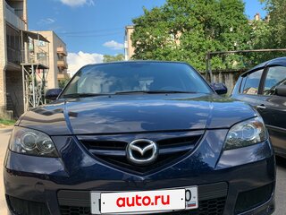 2008 Mazda 3 4-speed I (BK) Рестайлинг, синий, 590000 рублей, вид 1