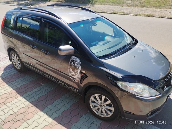 2007 Mazda 5 I (CR), серый, 690000 рублей - вид 20