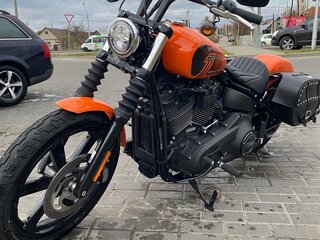 2021 Harley-Davidson Street Bob, оранжевый, 1100000 рублей, вид 2