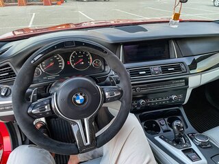2016 BMW M5 V (F10) Рестайлинг, оранжевый, 5500000 рублей, вид 4