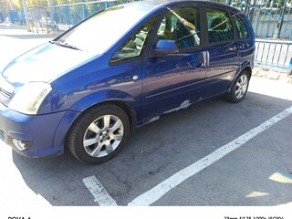 2007 Opel Meriva A Рестайлинг, синий, 200000 рублей, вид 2
