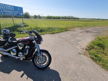 2006 Honda VTX 1800, пурпурный, 800000 рублей, вид 5