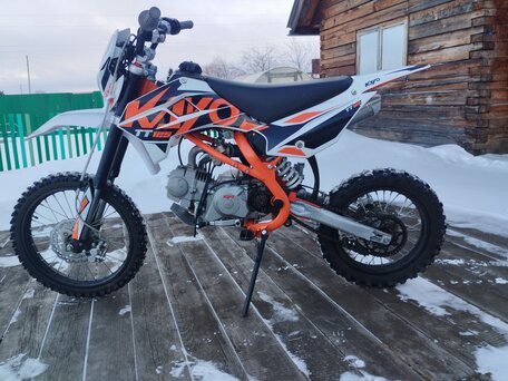 2023 Kayo Basic TT125, белый, 90000 рублей, вид 5