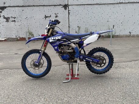2019 Yamaha WR450F, синий, 599000 рублей, вид 2