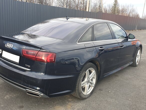 2016 Audi A6 IV (C7) Рестайлинг, чёрный, 2500000 рублей - вид 2