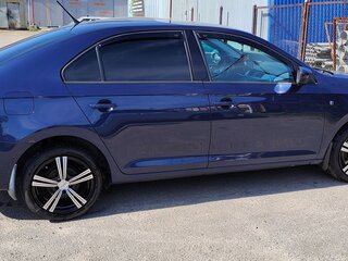 2014 Skoda Rapid I, синий, 699999 рублей, вид 5