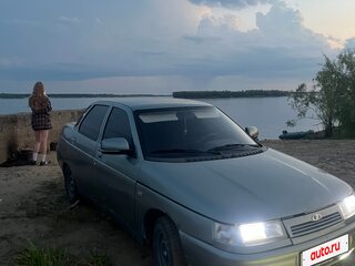 2002 Lada (ВАЗ) 2110, серебристый, 149899 рублей, вид 1