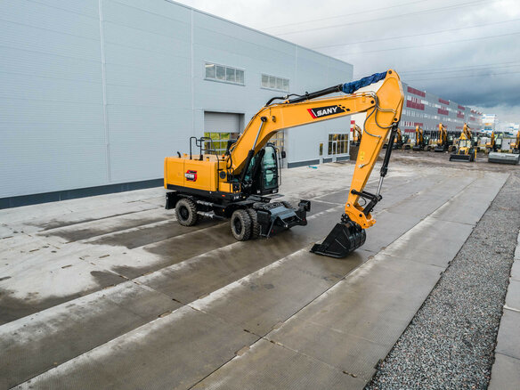 2024 Sany SY215W, жёлтый - вид 7