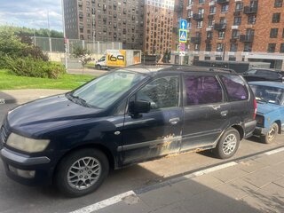 2003 Mitsubishi Space Wagon III, синий, 250000 рублей, вид 3