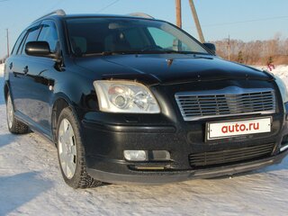 2004 Toyota Avensis II, чёрный, 900000 рублей, вид 1