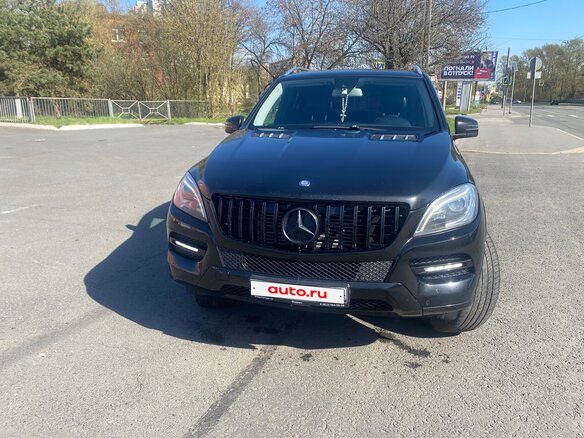 2012 Mercedes-Benz M-Класс 350 CDI III (W166), чёрный, 2000000 рублей - вид 1