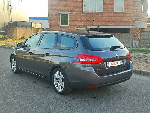 2017 Peugeot 308 II Рестайлинг, серый, 1300000 рублей - вид 6