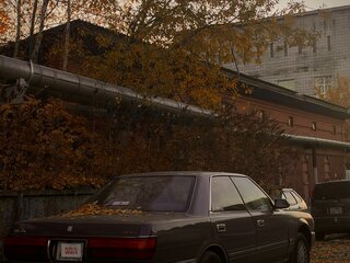 1991 Toyota Crown VIII (S130), серый, 280000 рублей, вид 2