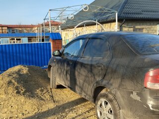 2004 Chevrolet Aveo I, чёрный, 450000 рублей, вид 5