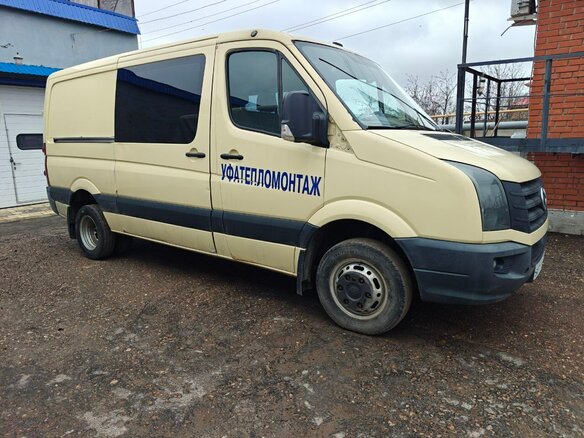 2014 Volkswagen Crafter, бежевый, 1450000 рублей - вид 4