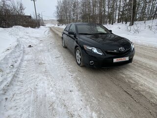 2008 Toyota Camry VI (XV40), чёрный, 1255000 рублей, вид 3