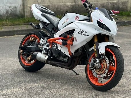 2003 Kawasaki ZX-6 Ninja, оранжевый, 291206 рублей, вид 2